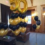 decor bal 50 with 4 tier gold blk at magna