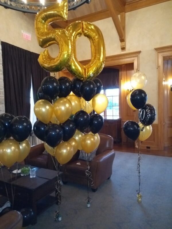 decor bal 50 with 4 tier gold blk at magna