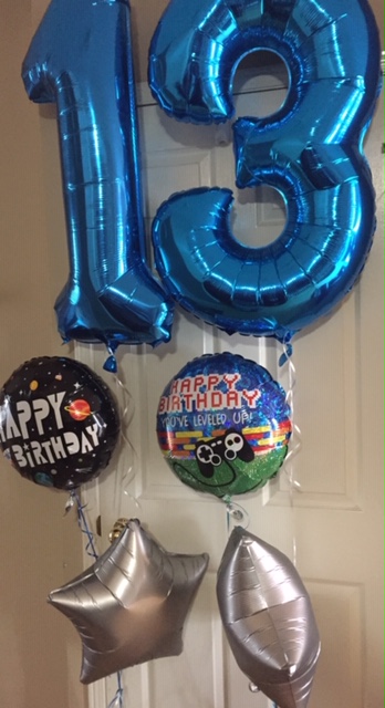 bal boq 2 numbers 2 prt foil 2 soild foil