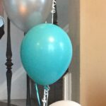 bal bouq 1 foil and 4 latex staggering