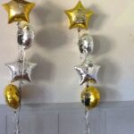 bal bouqet 2 star 2 round 18in grad