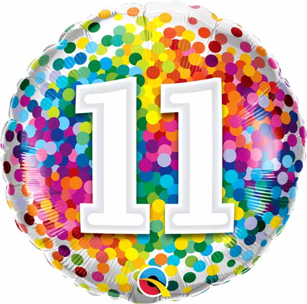 bday bal 18in 11 w13518