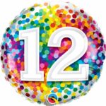 bday bal 18in 12 w13522