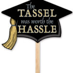 grad lawn sign r53554