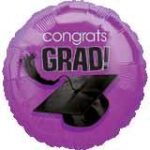 grad bal purple 18in