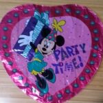 bday mini party time hrt shape