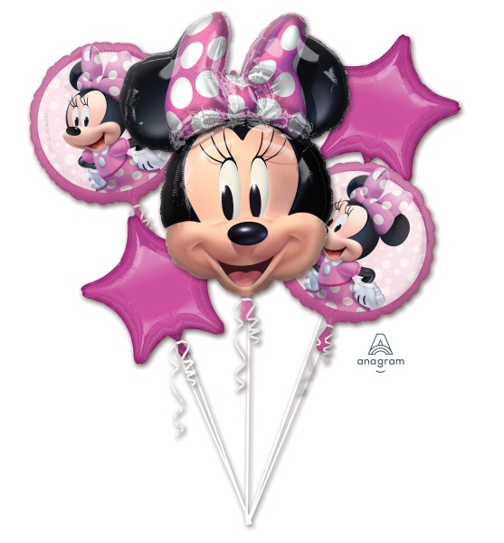 bday minnie bal bouq nf40706