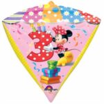 bday bal minnie age 3 diamondz f28622