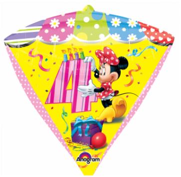 bday minni age 4 diamondz f28623