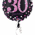 bday bal 30 spark pink blk F33785