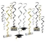 grad hanging decor 12 ct 52118