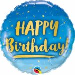 bday bal blue gold w78676