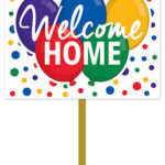 welcome home lawn sign r53830