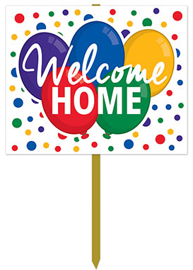 welcome home lawn sign r53830